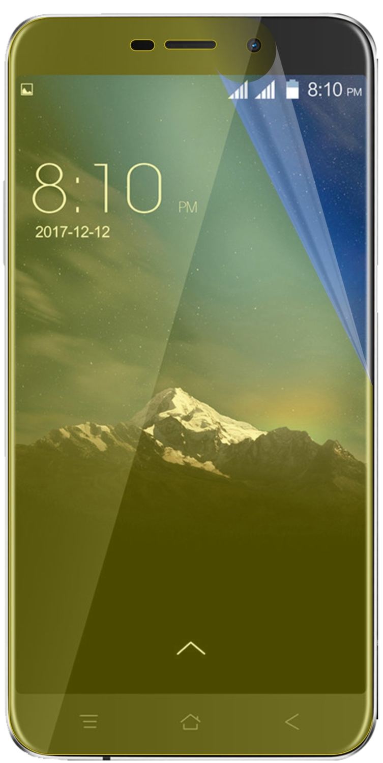 dipos Displayschutz für Blackview A10, transparente Oberfläche, geringe Dicke und perfekte Passform