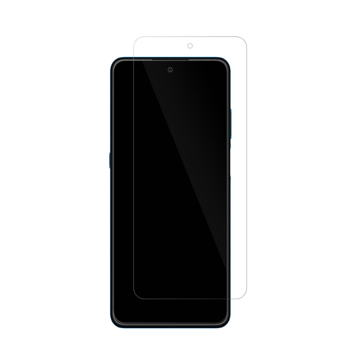 HisenseInfinity H60 Lite mit aufgebrachter dipos Displayschutzfolie, glasklare Darstellung ohne Einschränkungen