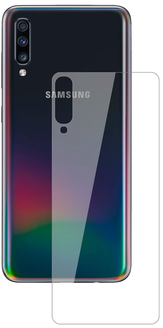 1x 9H Schutzfolie für Samsung Galaxy A70 Rückseite Panzerfolie