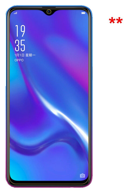 Privatsphäre-Schutz durch Sichtschutz-Folie passend zugeschnitten für Oppo R15x