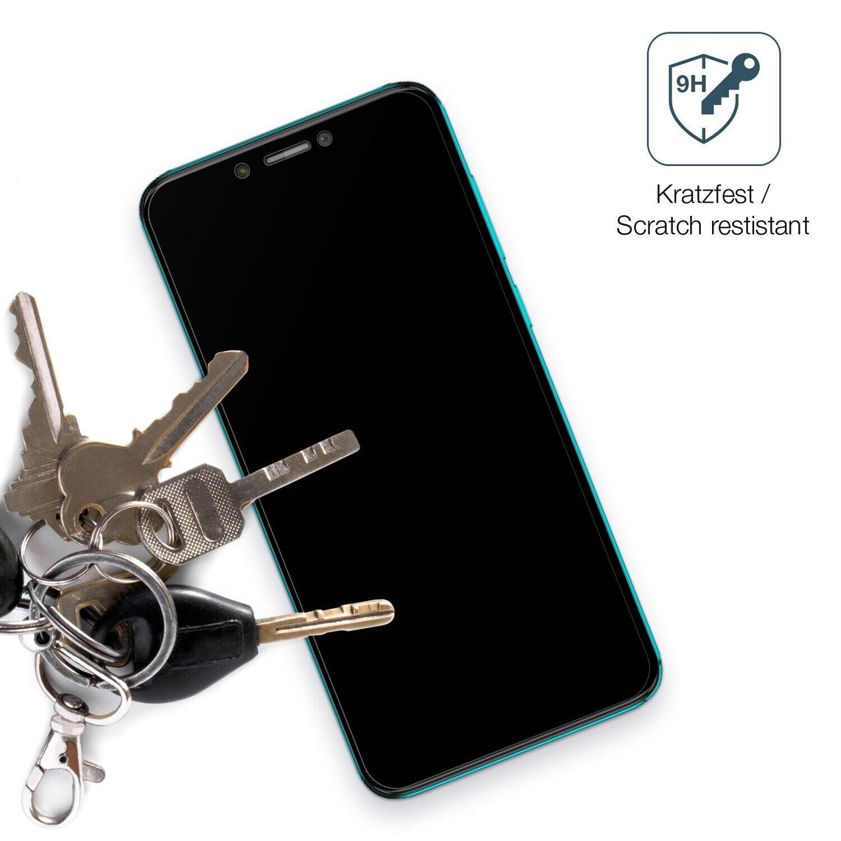 1x 9H Schutzfolie matt für Walton Primo EF10 Panzerfolie