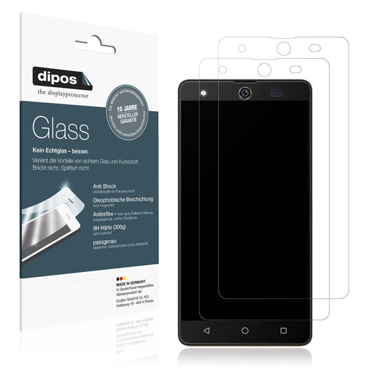 Matte Displayschutzfolie von dipos passend für Symphony i10, 9H kratzfest und blasenfrei montiert