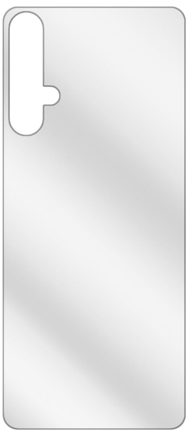 dipos Displayschutz für Honor 20 Pro Rückseite, transparente Oberfläche, geringe Dicke und perfekte Passform