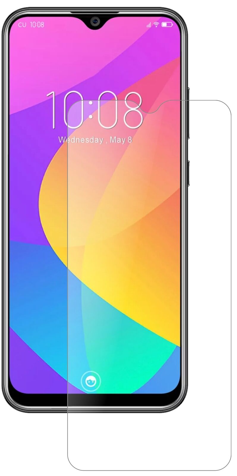 1x 9H Schutzfolie matt für Oukitel Y4800 Panzerfolie