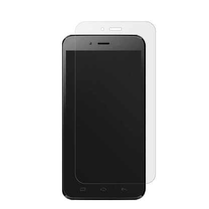 BmobileAX1078 mit aufgebrachter dipos Displayschutzfolie, die lästige Fingerabdrücke minimiert