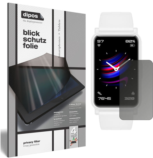 Blickschutzfolie für Honor Watch ES matt Schutzfolie Privacy