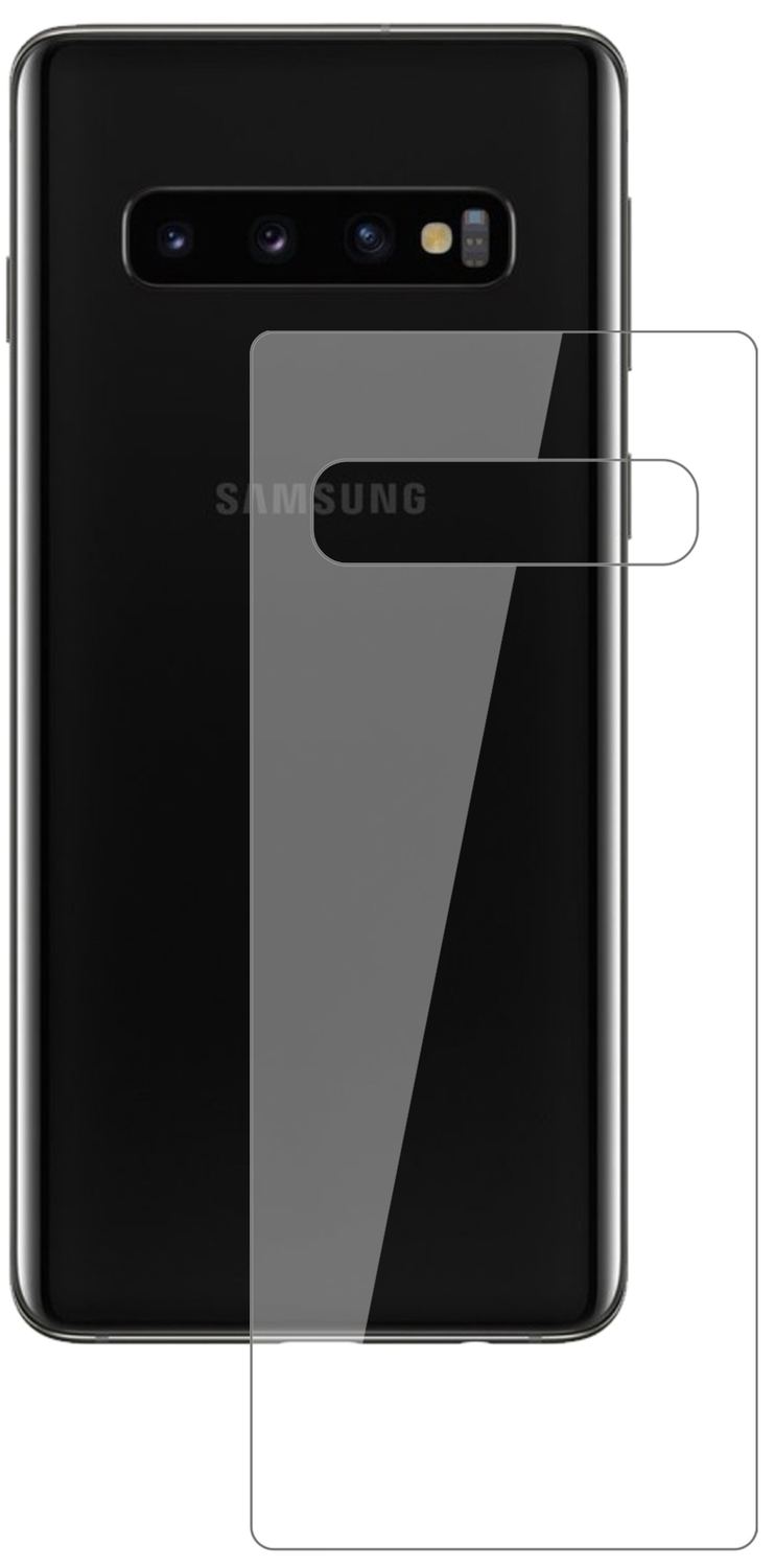 1x 9H Schutzfolie für Samsung Galaxy S10 Plus Rückseite Panzerfolie