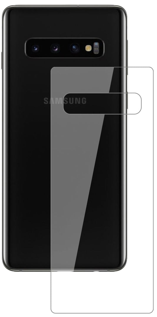 1x 9H Schutzfolie für Samsung Galaxy S10 Plus Rückseite Panzerfolie