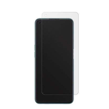 OPPOA96 Global mit aufgebrachter dipos Displayschutzfolie, die lästige Fingerabdrücke minimiert