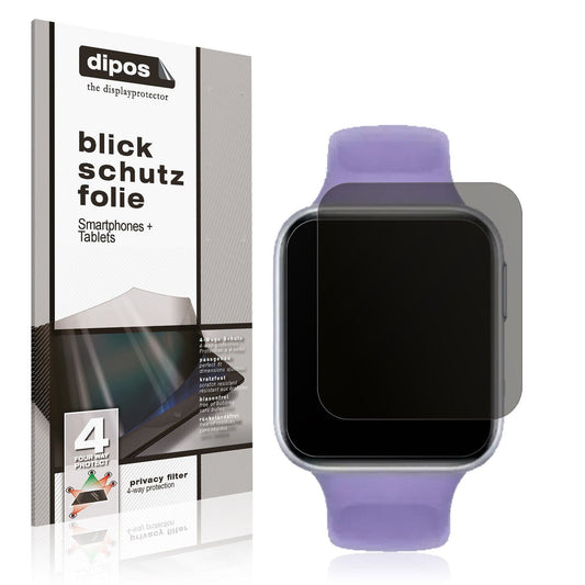 Blickschutzfolie für Oppo Watch SE matt Schutzfolie Privacy