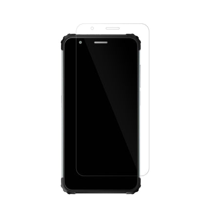 BlackviewBV6600E mit aufgebrachter dipos Displayschutzfolie, glasklare Darstellung ohne Einschränkungen