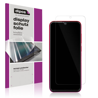 Klare Displayschutzfolie von dipos passend für Walton Primo N5, präziser Zuschnitt und blasenfrei montiert