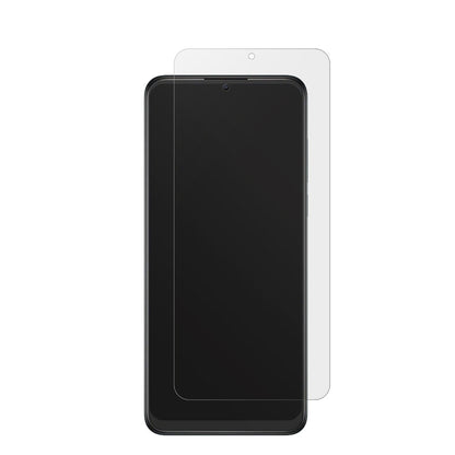 TCL305i mit aufgebrachter dipos Displayschutzfolie, die lästige Fingerabdrücke minimiert