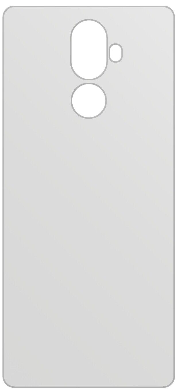 dipos Displayschutz für Coolpad Note 8 Rückseite, mattierte Oberfläche, geringe Dicke und perfekte Passform