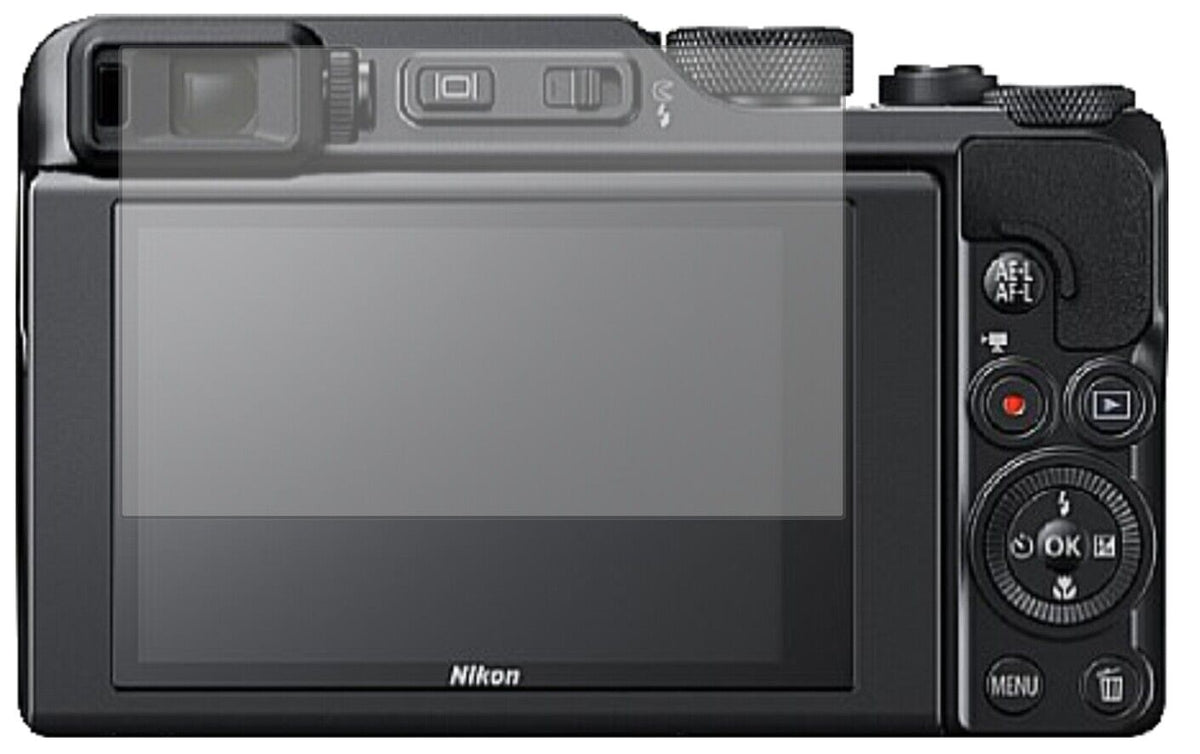 Matte Displayschutzfolie von dipos passend für Nikon Coolpix A1000, präziser Zuschnitt und blasenfrei montiert