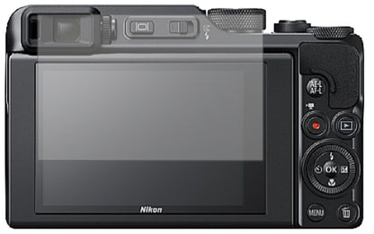 Matte Displayschutzfolie von dipos passend für Nikon Coolpix A1000, präziser Zuschnitt und blasenfrei montiert