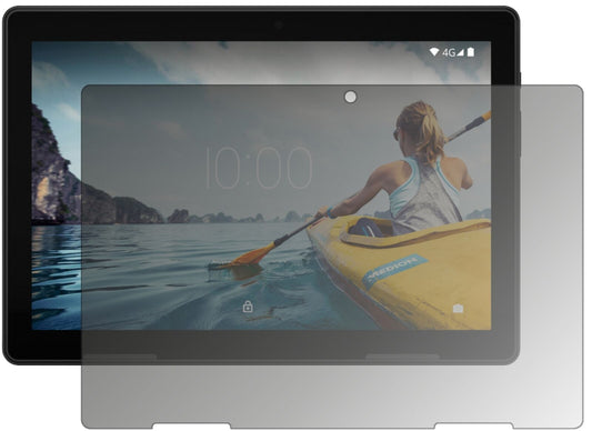 Blickschutzfolie von dipos passend für Medion Lifetab E10714, präziser Zuschnitt und blasenfrei montiert