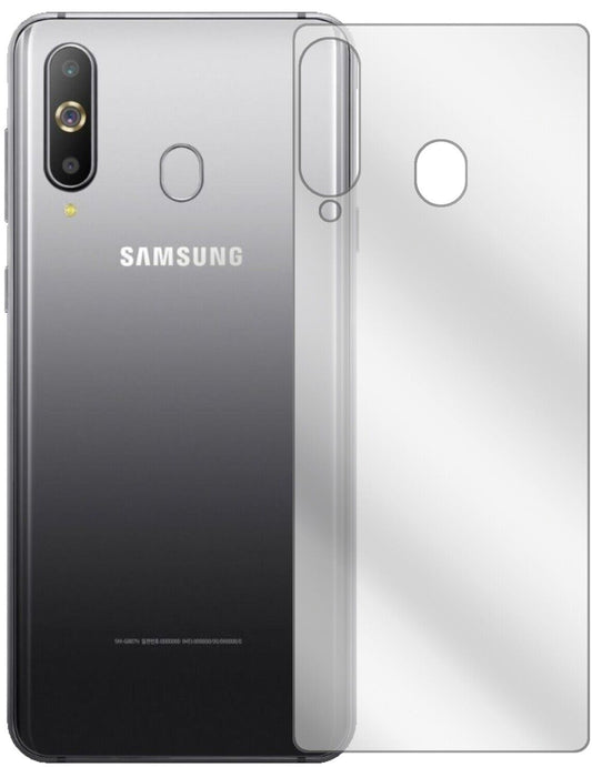 Klare Displayschutzfolie von dipos passend für Samsung Galaxy A9 Pro (2019) Rückseite, präziser Zuschnitt und blasenfrei montiert