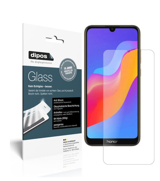 Matte Displayschutzfolie von dipos passend für Honor 8A Pro, 9H kratzfest und blasenfrei montiert