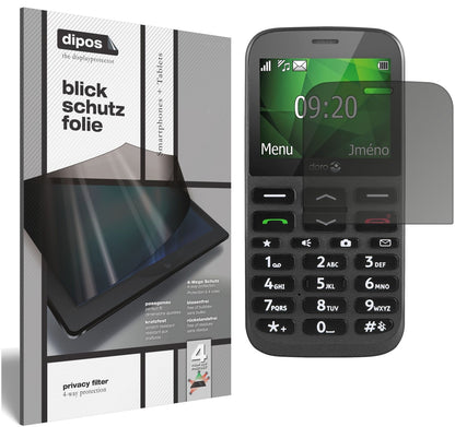 Blickschutzfolie für Doro 1370 matt Schutzfolie Privacy