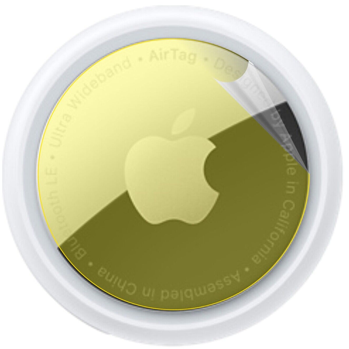 2x 3D Full Cover Schutzfolie für Apple AirTag (2021)
