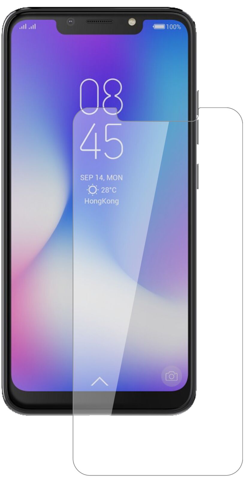 1x 9H Schutzfolie für Tecno Camon 11 Pro Panzerfolie