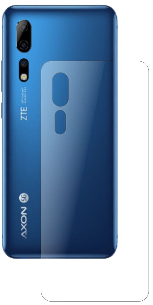 1x 9H Schutzfolie matt für Axon 10 Pro Rückseite Panzerfolie