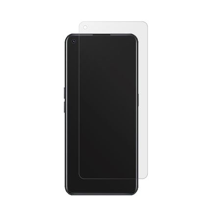 RealmeGT Neo Flash version mit aufgebrachter dipos Displayschutzfolie, die lästige Fingerabdrücke minimiert