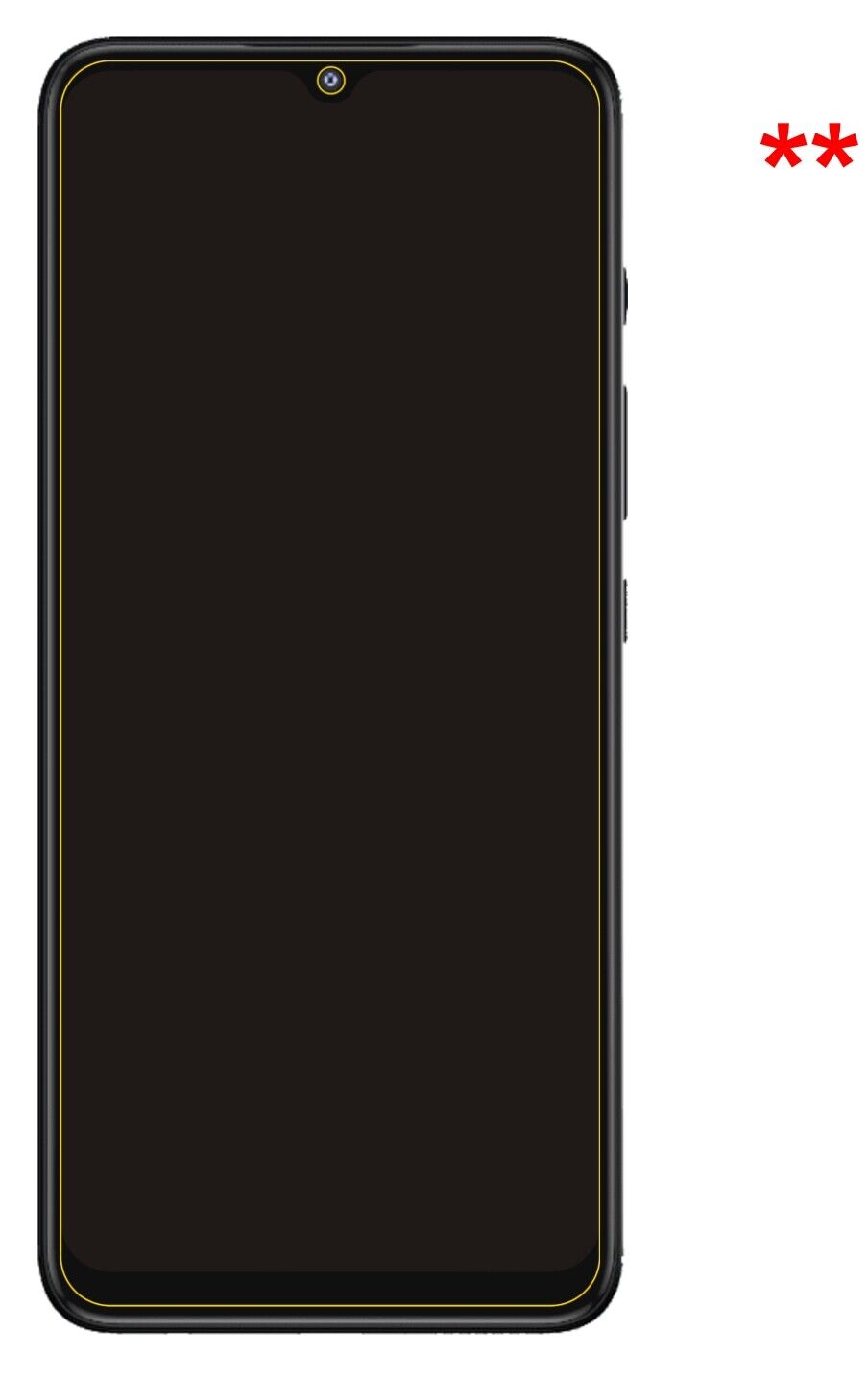 Dünne und klare Folie passend zugeschnitten für Motorola Moto G50