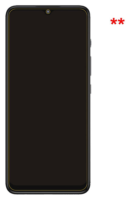 Dünne und klare Folie passend zugeschnitten für Motorola Moto G50