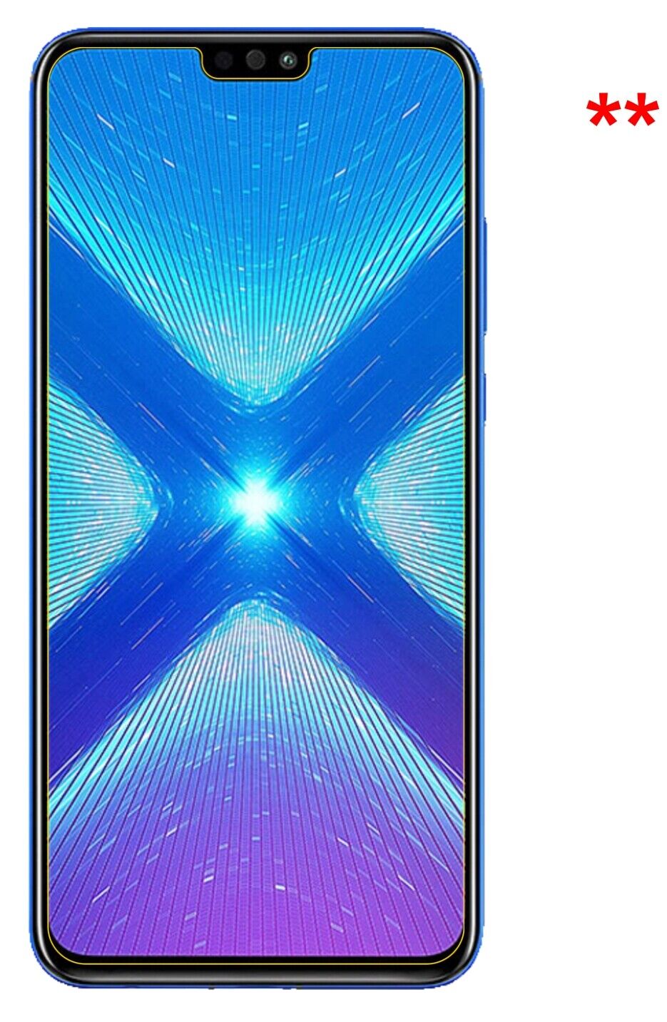 Dünne und klare Folie passend zugeschnitten für Honor View 10 Lite