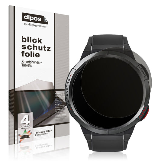 Blickschutzfolie für Mibro Watch GS matt Schutzfolie Privacy