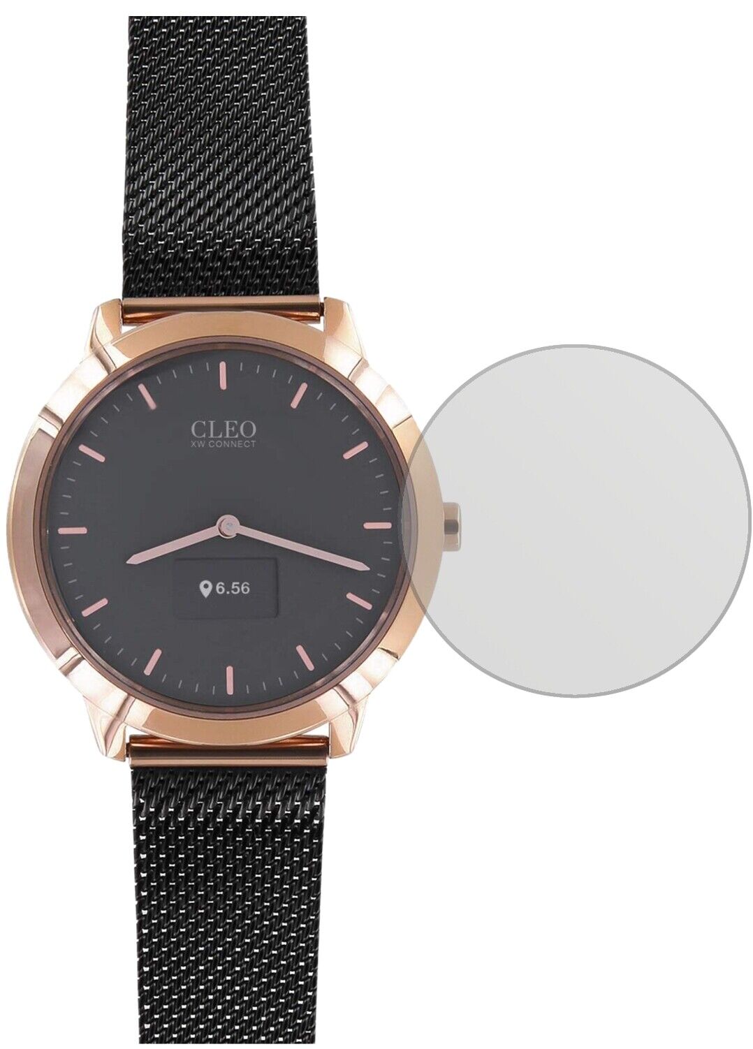 Matte Displayschutzfolie von dipos passend für Cleo XW Connect, präziser Zuschnitt und blasenfrei montiert
