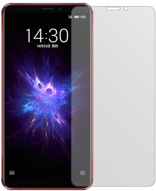 Matte Displayschutzfolie von dipos passend für Meizu Note 8, präziser Zuschnitt und blasenfrei montiert