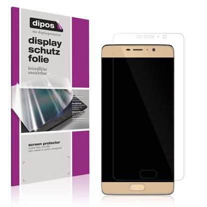 Klare Displayschutzfolie von dipos passend für Panasonic Eluga A3 Pro, präziser Zuschnitt und blasenfrei montiert