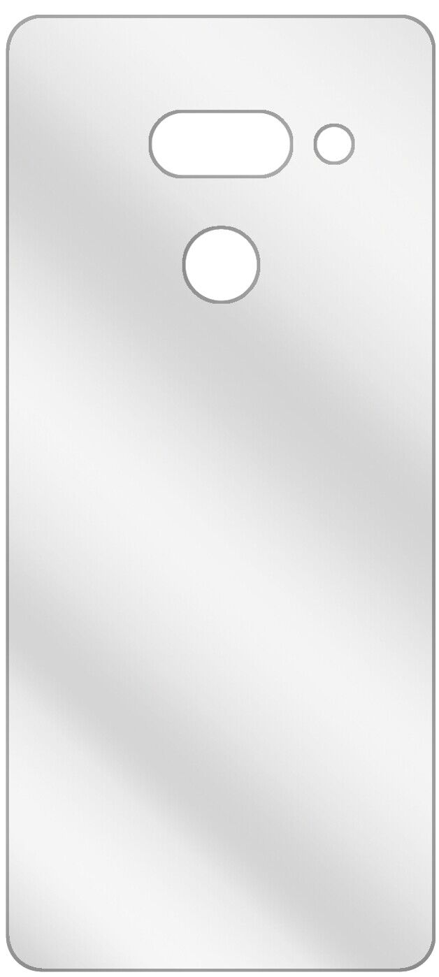 dipos Displayschutz für LG G8 ThinQ Rückseite, transparente Oberfläche, geringe Dicke und perfekte Passform
