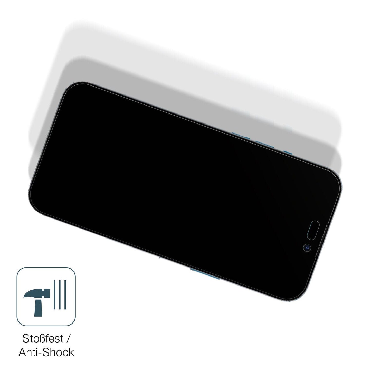 1x 9H Schutzfolie matt für Apple iPhone 15 Plus Panzerfolie