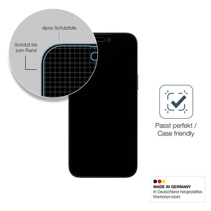 1x 9H Schutzfolie matt für Apple iPhone 15 Plus Panzerfolie