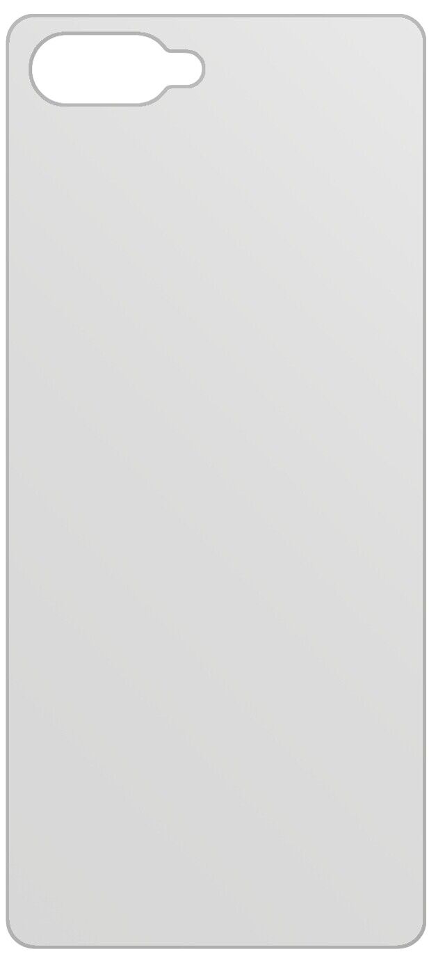 dipos Displayschutz für Oppo R15x Rückseite, mattierte Oberfläche, geringe Dicke und perfekte Passform