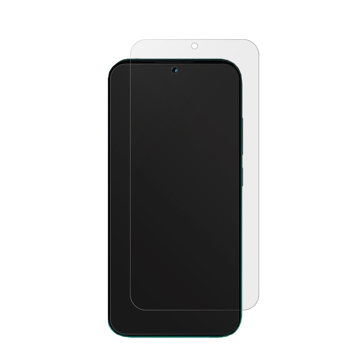 BencoY50 Pro mit aufgebrachter dipos Displayschutzfolie, die lästige Fingerabdrücke minimiert