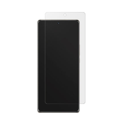 Honor80 SE mit aufgebrachter dipos Displayschutzfolie, die lästige Fingerabdrücke minimiert