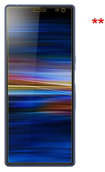 Dünne und klare Folie passend zugeschnitten für Sony Xperia 10 Plus