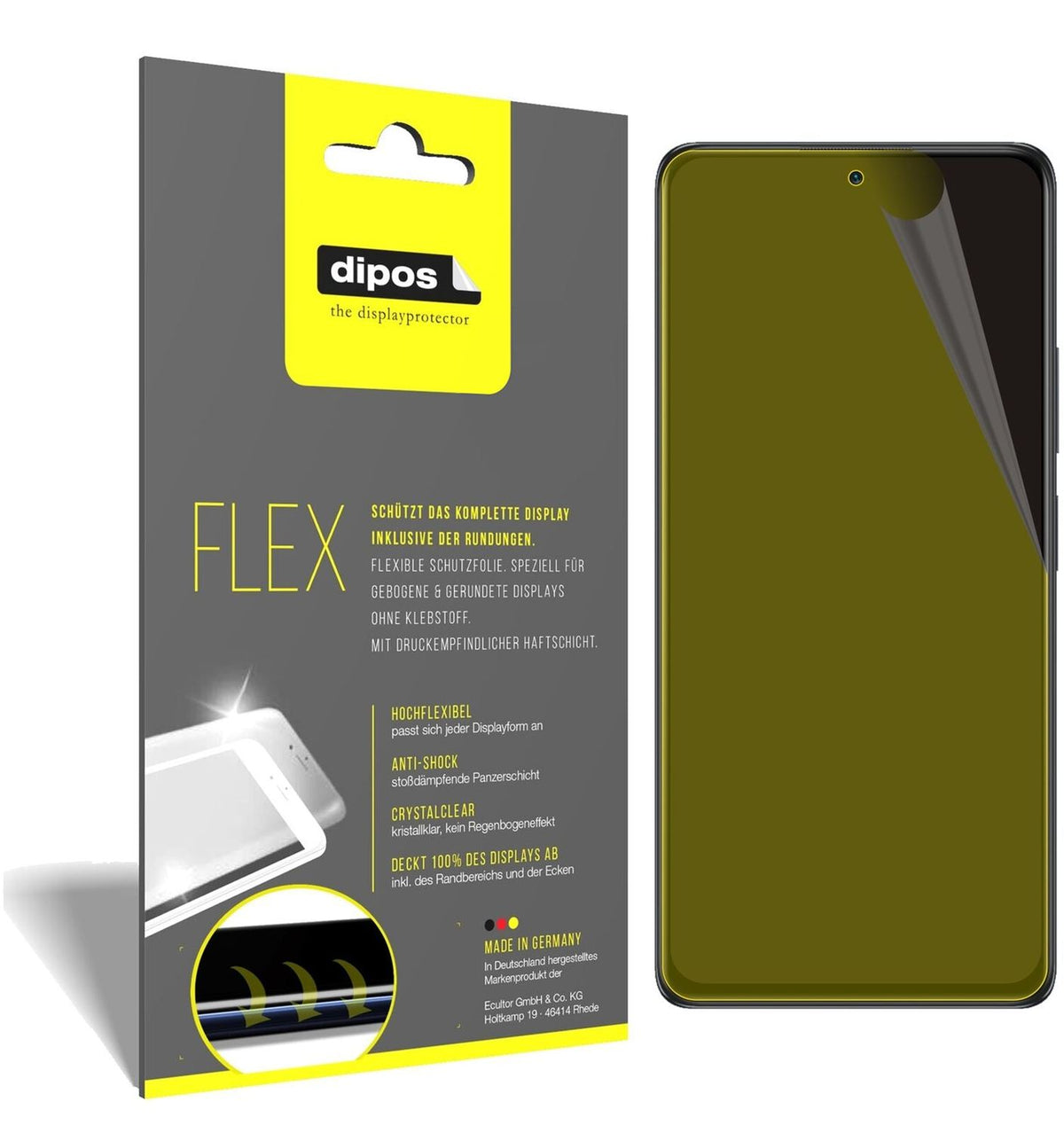 2x 3D Full Cover Schutzfolie für Xiaomi Redmi Note 10 Pro