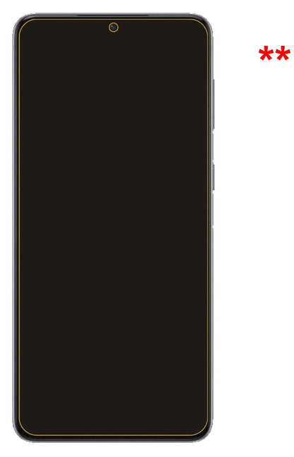 Dünne und klare Folie passend zugeschnitten für Samsung Galaxy S21