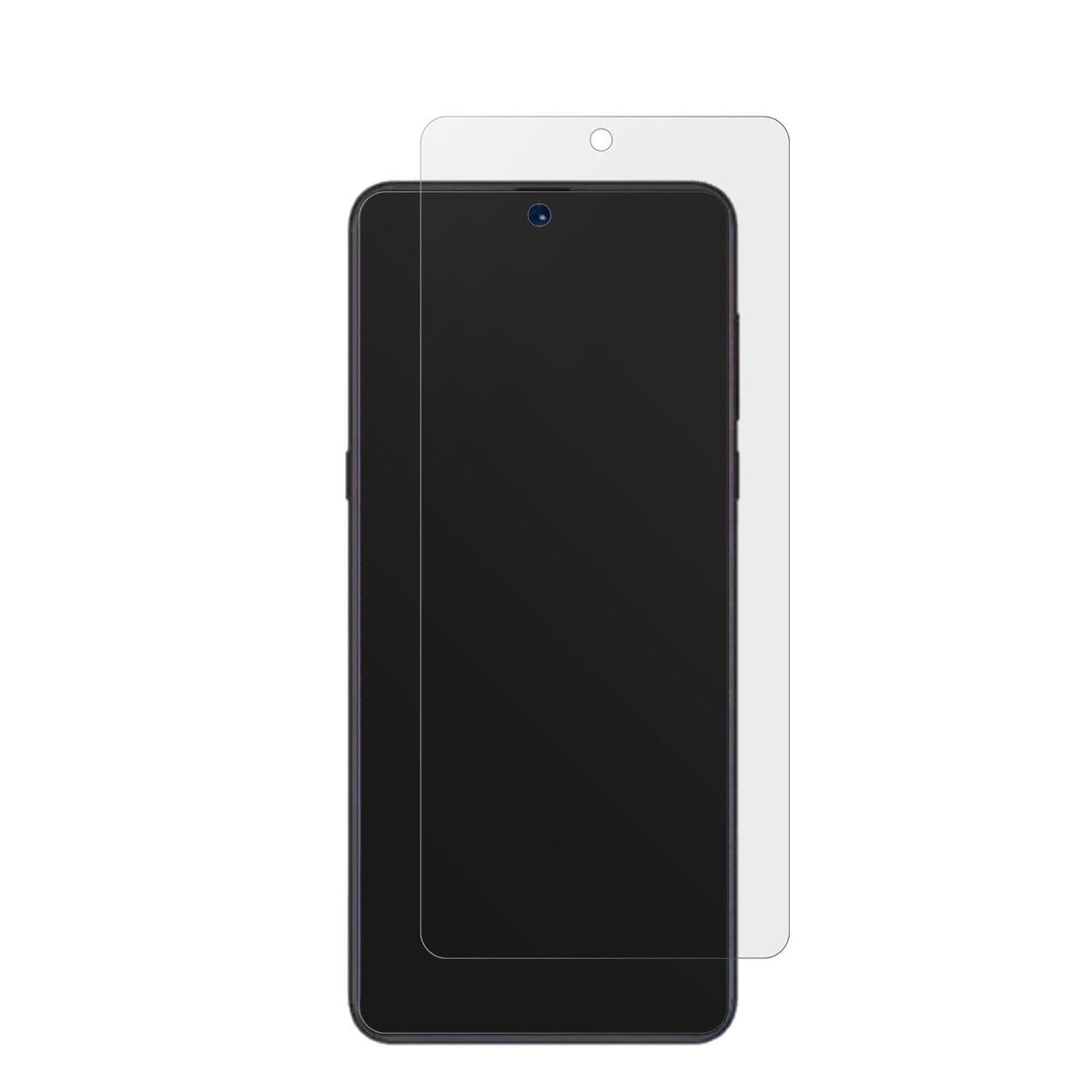XiaomiMi 12S mit aufgebrachter dipos Displayschutzfolie, die lästige Fingerabdrücke minimiert
