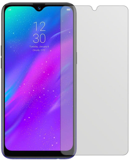 Matte Displayschutzfolie von dipos passend für Oppo Realme 3, präziser Zuschnitt und blasenfrei montiert