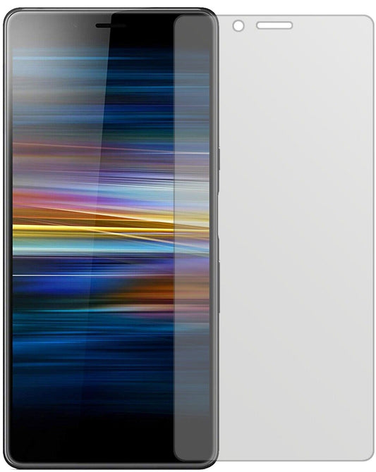 Matte Displayschutzfolie von dipos passend für Sony Xperia L3, präziser Zuschnitt und blasenfrei montiert