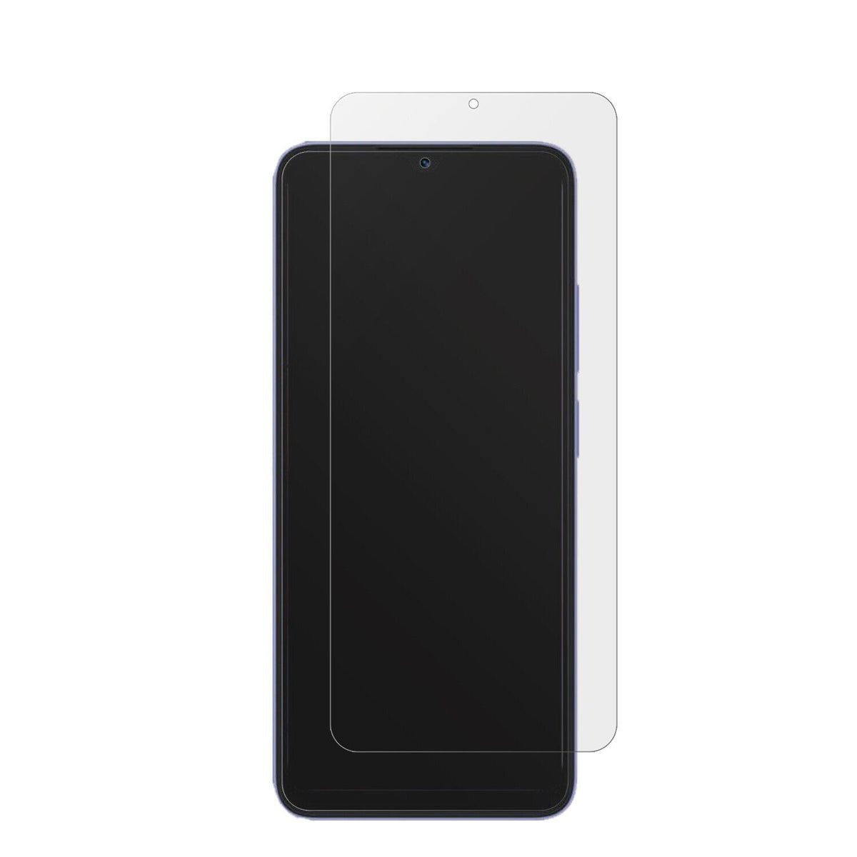 XiaomiRedmi 12C mit aufgebrachter dipos Displayschutzfolie, die lästige Fingerabdrücke minimiert