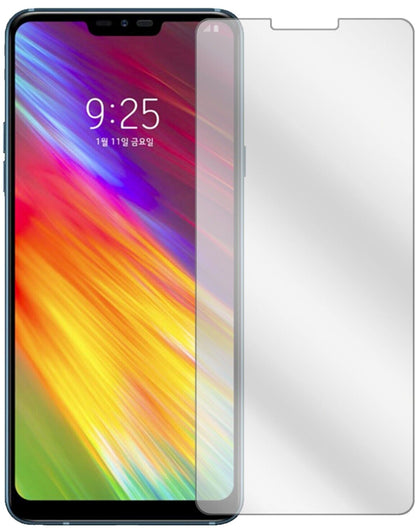 Klare Displayschutzfolie von dipos passend für LG Q9 One, präziser Zuschnitt und blasenfrei montiert