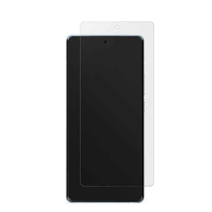 VivoX60 mit aufgebrachter dipos Displayschutzfolie, die lästige Fingerabdrücke minimiert